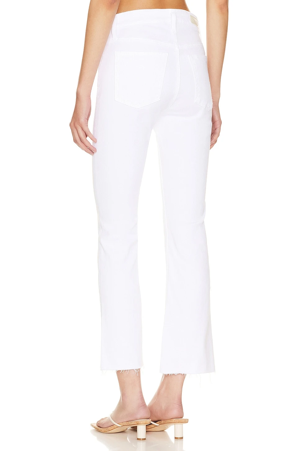 AG Jeans Farrah Boot Crop Modern White - Image 3