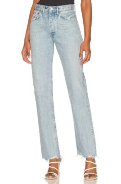 AGOLDE Lana Straight Curio