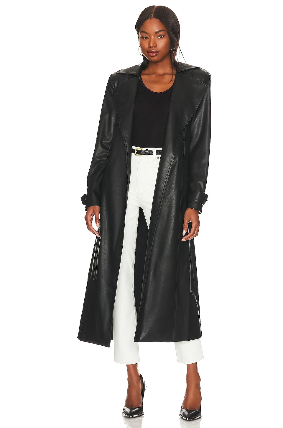 AGOLDE Recycled Leather Riley Long Lace - Image 4