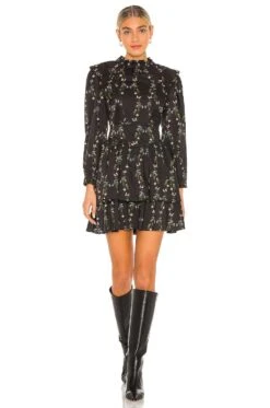 AllSaints Varanasi Dress Black