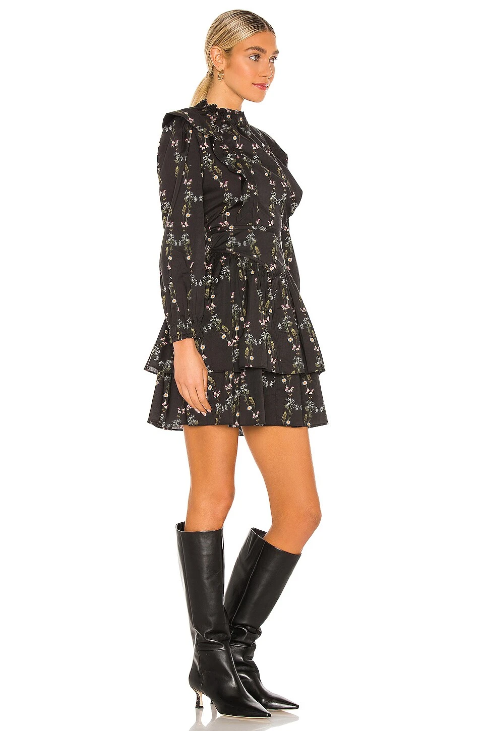 AllSaints Varanasi Dress Black - Image 2