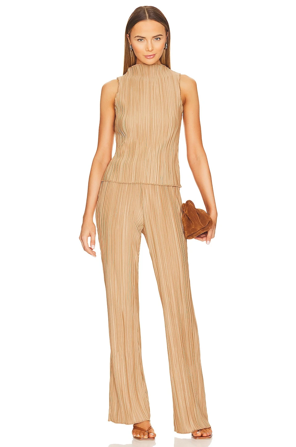 ANINE BING Billie Pant Butterscotch - Image 4