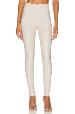 Commando Faux Patent Leather Legging Porcelain