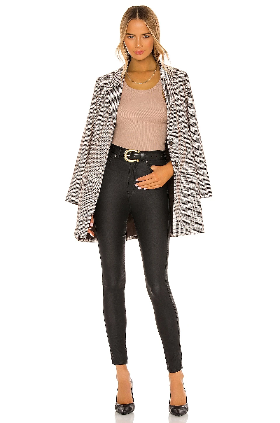 Dr. Denim Moxy Skinny Black Metal - Image 4