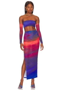 X REVOLVE Leila Set Sunset Dream