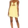 Natalia Mini Dress Yellow
