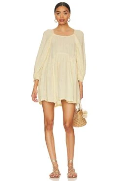 FREE PEOPLE Adler Tunic Dress Lemonilla