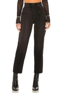 FREE PEOPLE X We The Free Georgine Mom Jean Obsidian