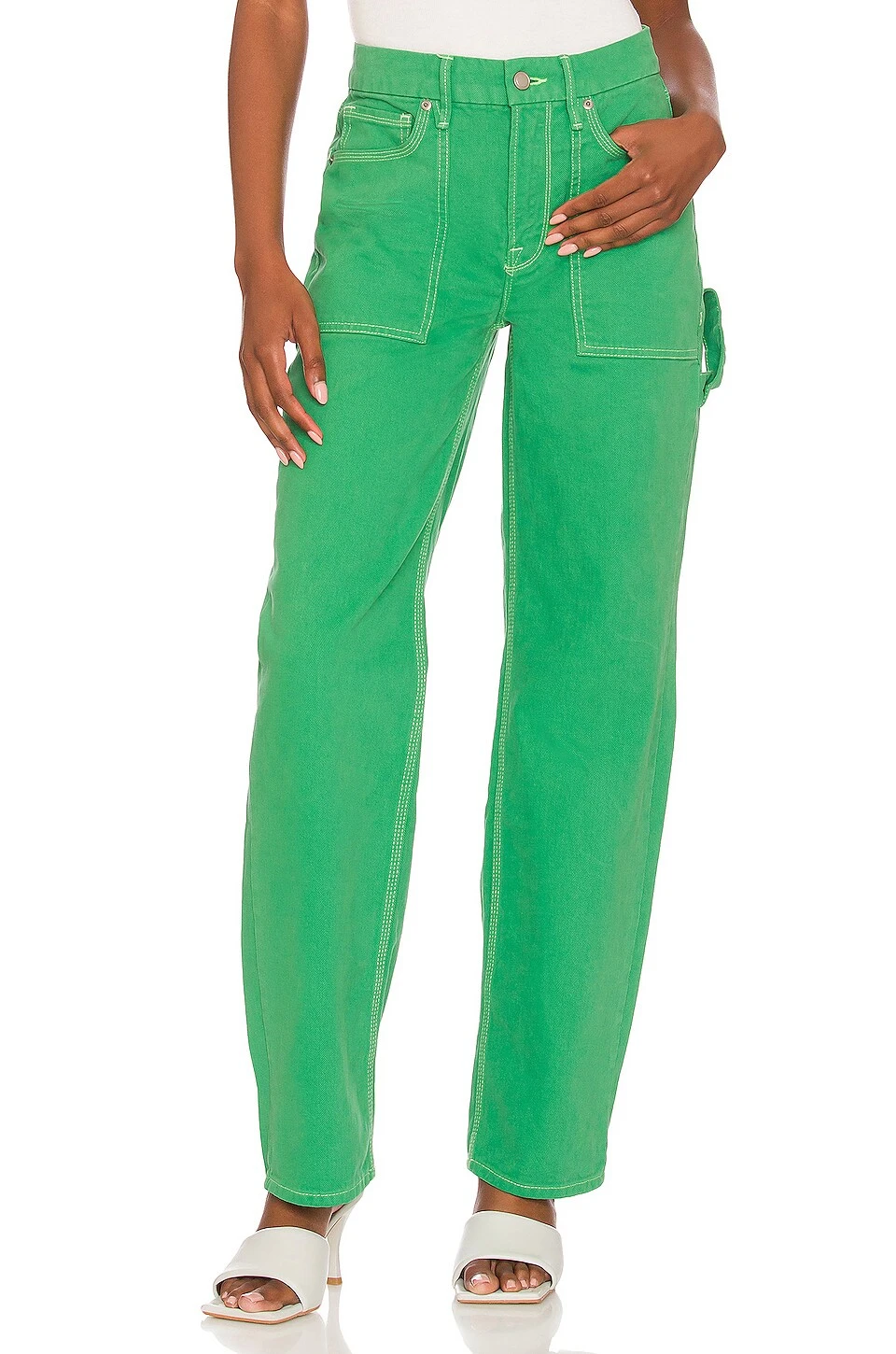 GOOD AMERICAN Good '90s Carpenter Summer Green02 - Image 2