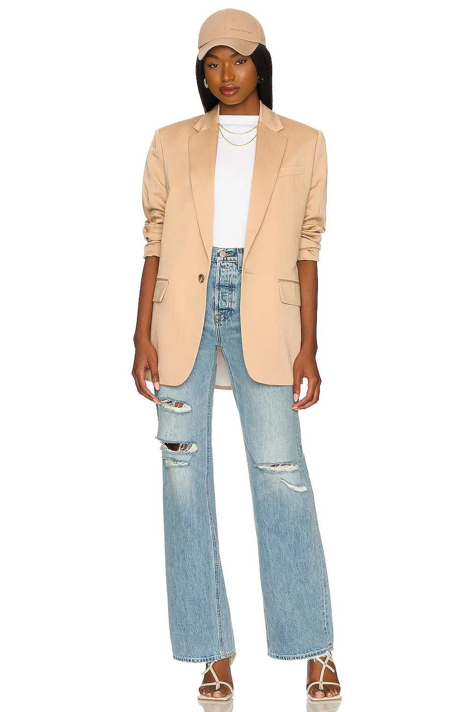 Brooklyn High Rise Straight Lost Palms - Image 4