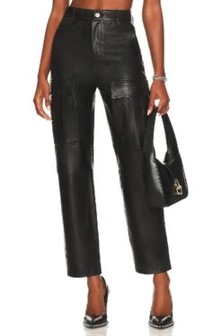 Gianna Cargo Pant Black