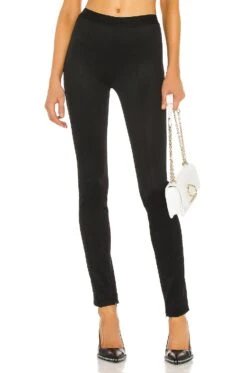 Helmut Lang Rib Legging Black