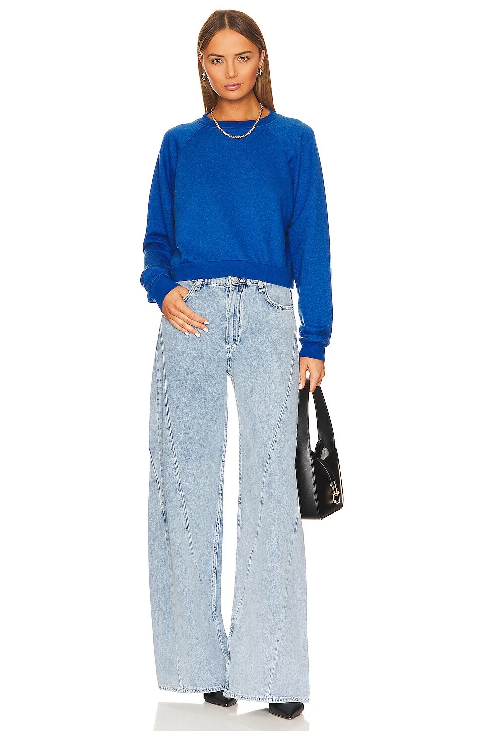 90's Sweatshirt Blue Lemonade - Image 4