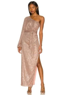Life Of The Party Gown Rose Gold