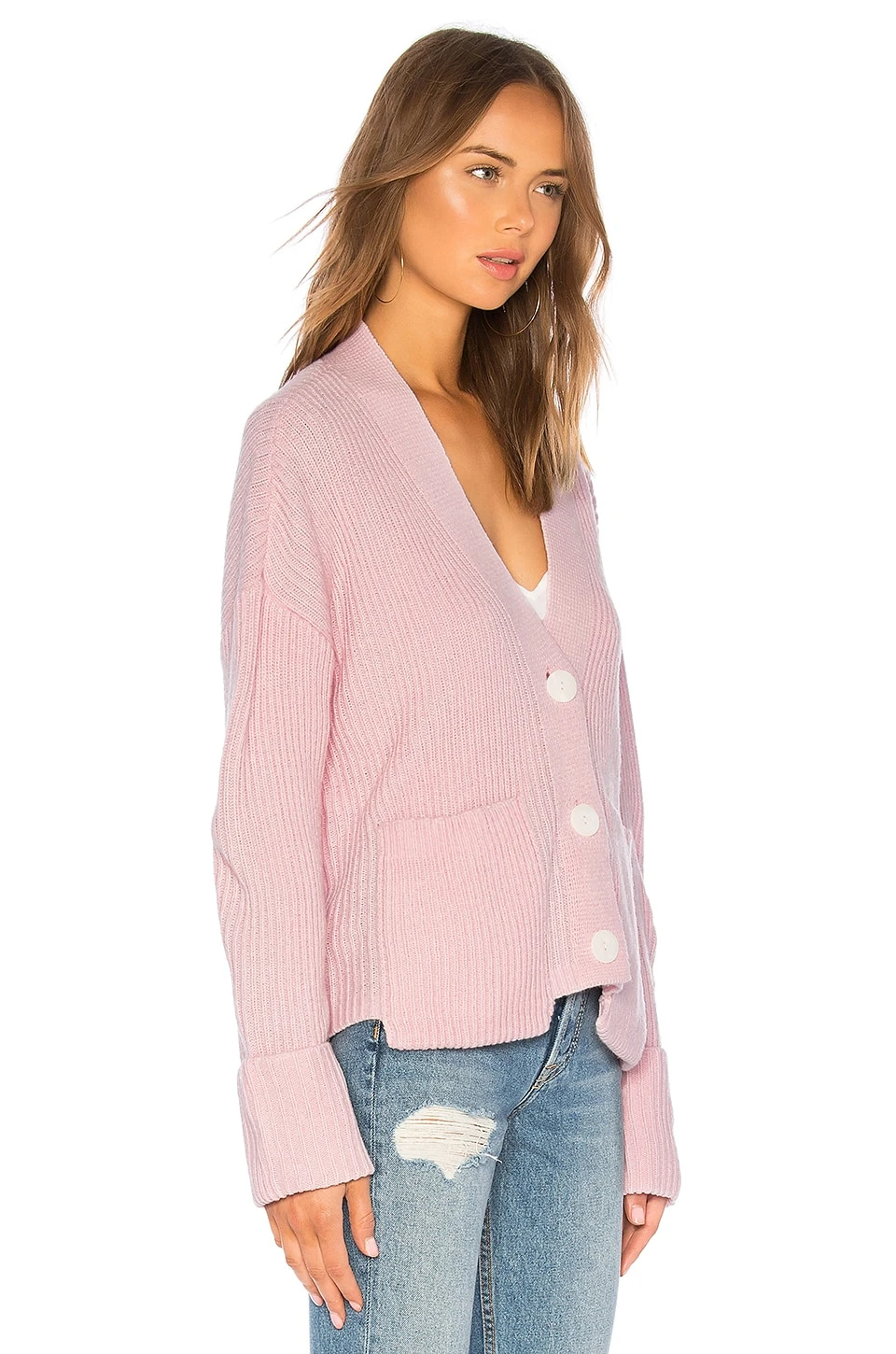 Avery Cardigan Pink - Image 2