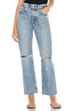 Viola Wide Straight Light Blue