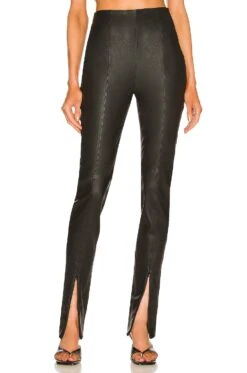 Tati Leather Legging Black