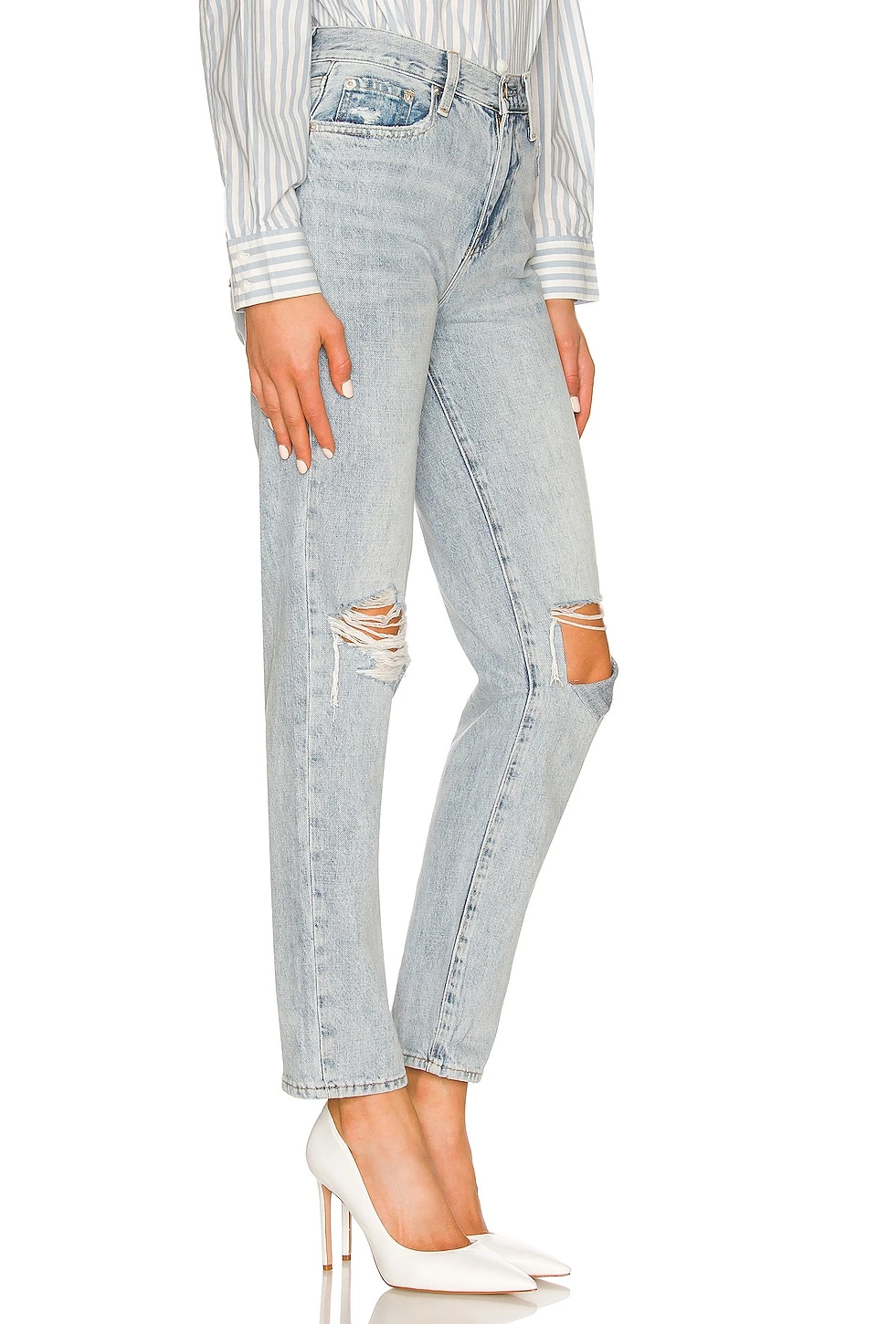 Presley High Rise Roller Gaze Distressed - Image 2