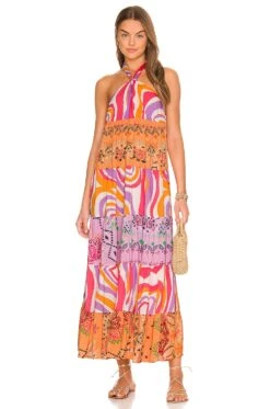 Camila Maxi Dress Mix Comporta & Saint Tropez