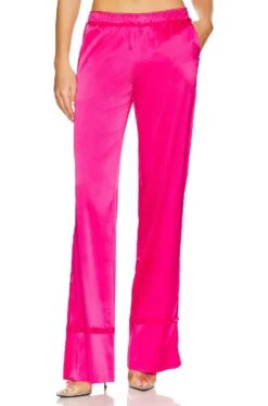 Shep Silk Pant Fuchsia