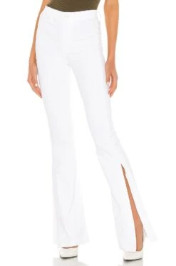 7 For All Mankind High Slit Flare Prince Street