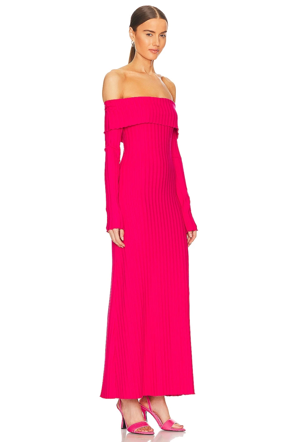 Simon Miller Espen Dress Funky Fuchsia - Image 2