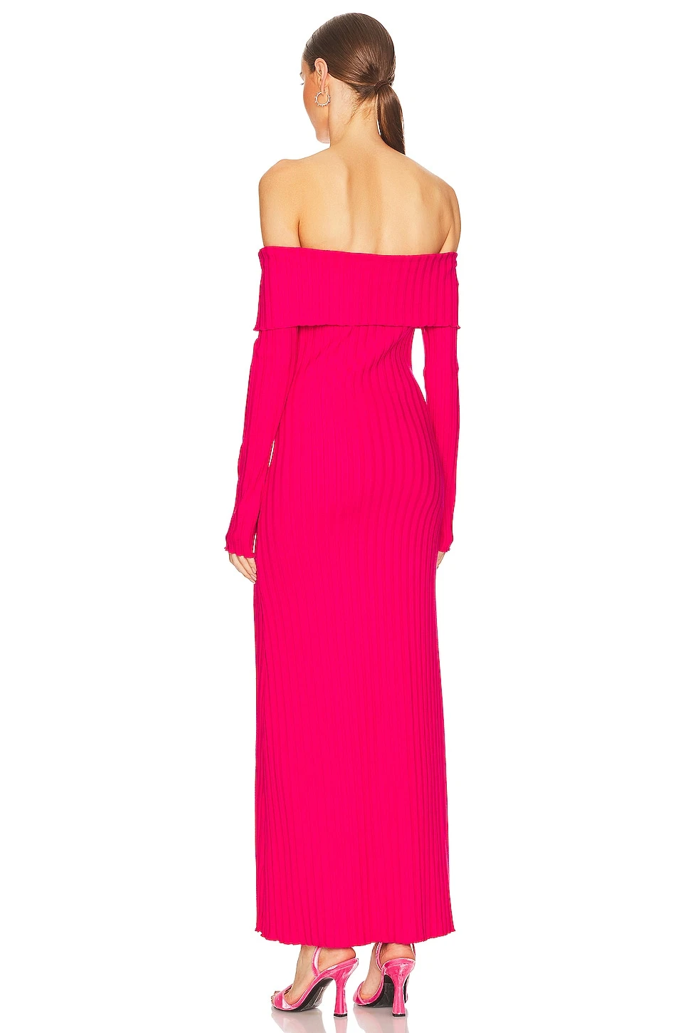 Simon Miller Espen Dress Funky Fuchsia - Image 3