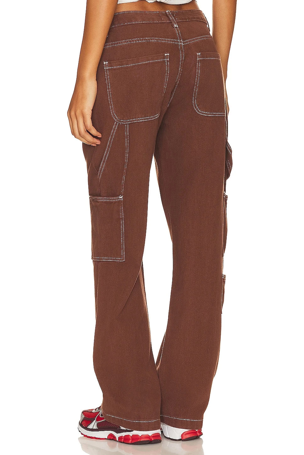 Jenna Cargo Pant Brown - Image 3