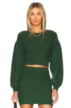 Davina Sweater Forest Green