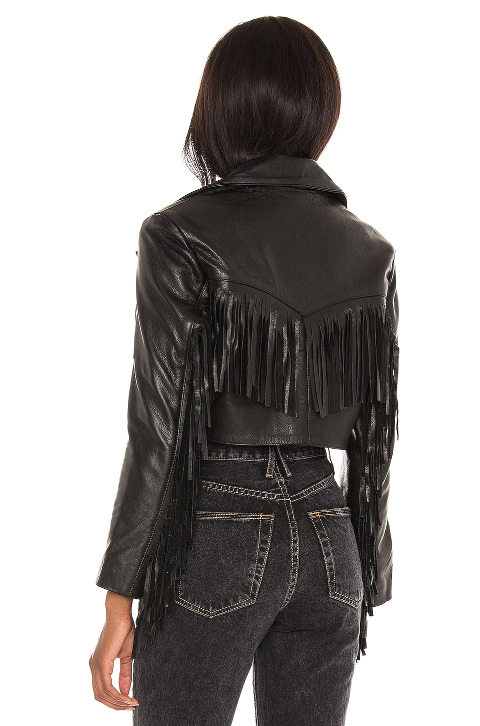 Malboro Cropped Blazer Black - Image 5