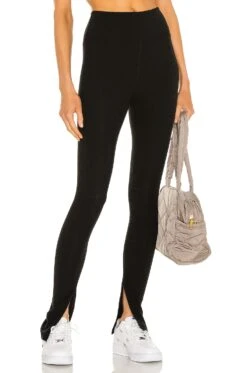 9 To 5 Slit Pant Black